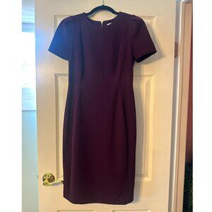 Calvin Klein Sheath Dress - Eggplant